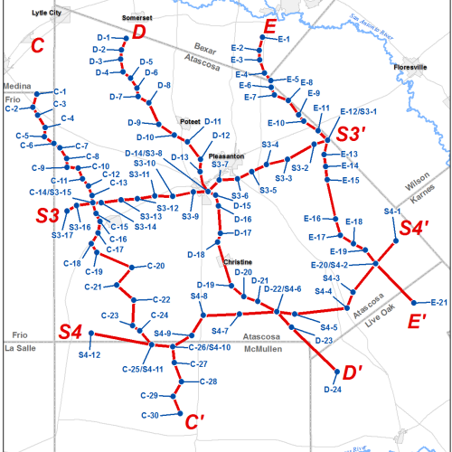Atascosa Cross Sections