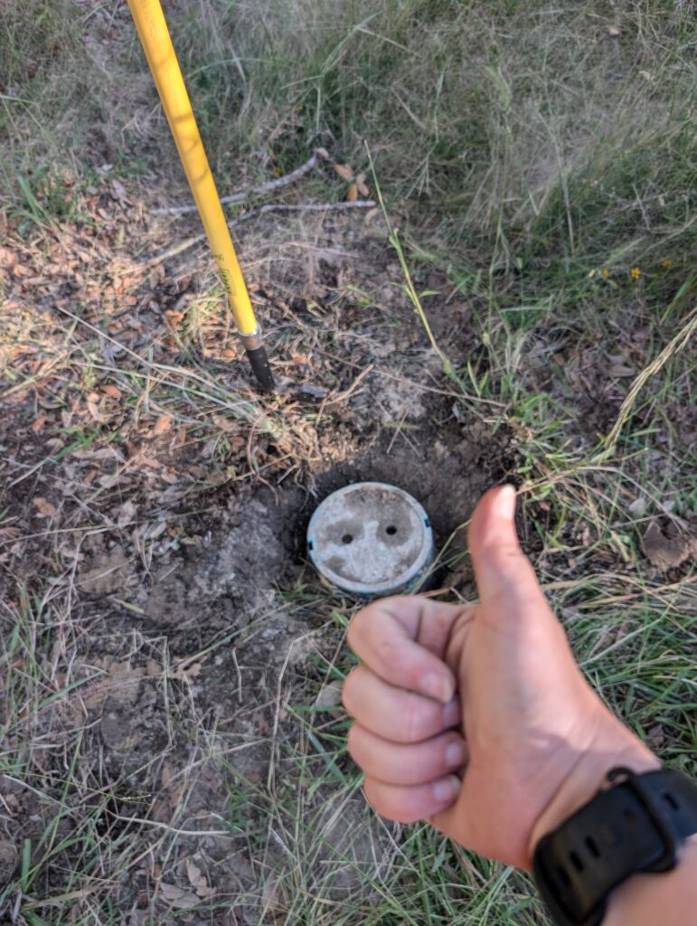 happy well owner in texas