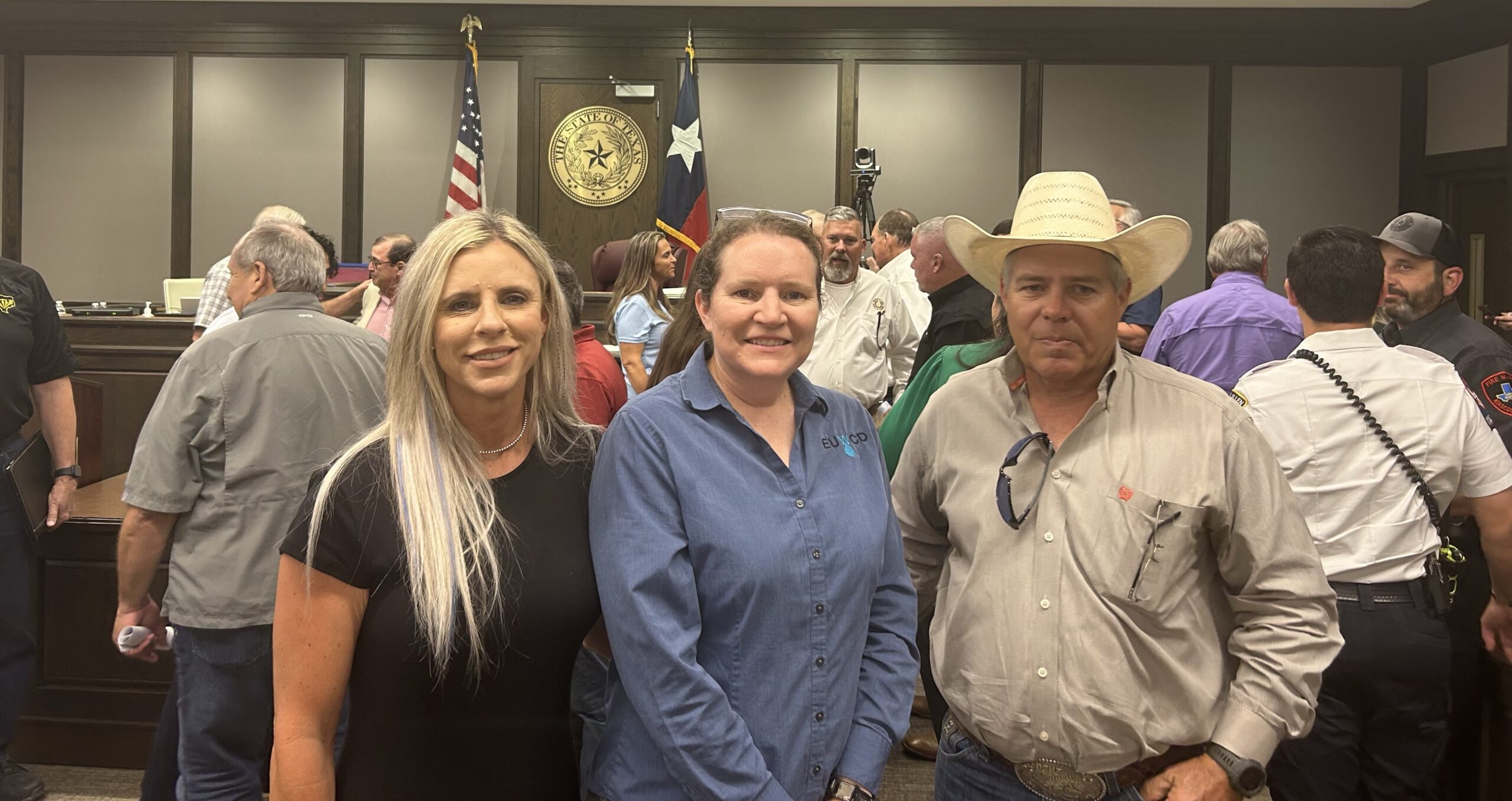 PublicInformationMeeting_BODWTeague Evergreen Attends Atascosa Development Panel